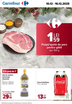 Previzualizarea de cataloage: Carrefour Catalog nou valabil de la 10.12.2025