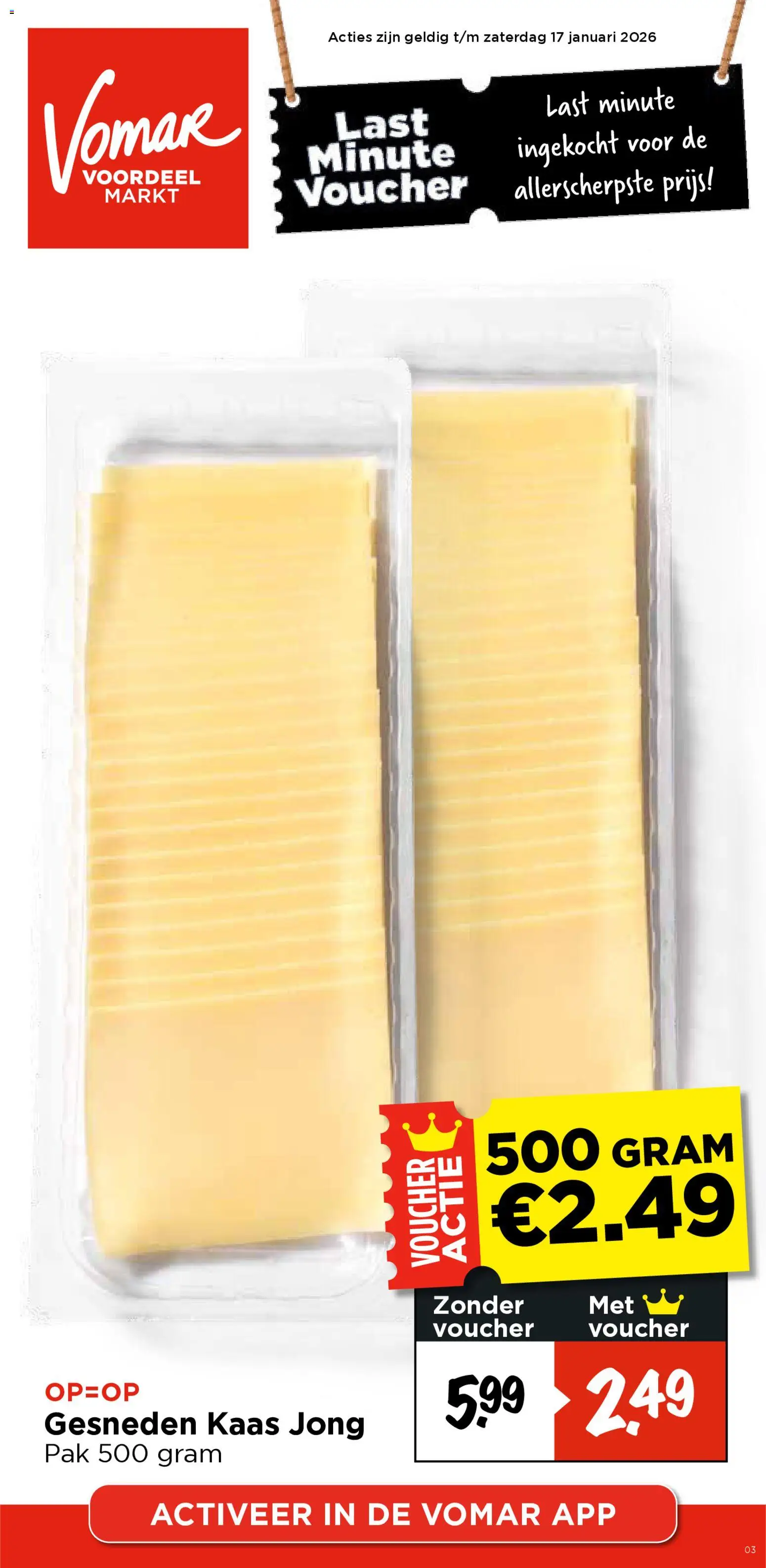 Voorbeeld van Weekend folder van winkel Vomar geldig vanaf 15-01-2026