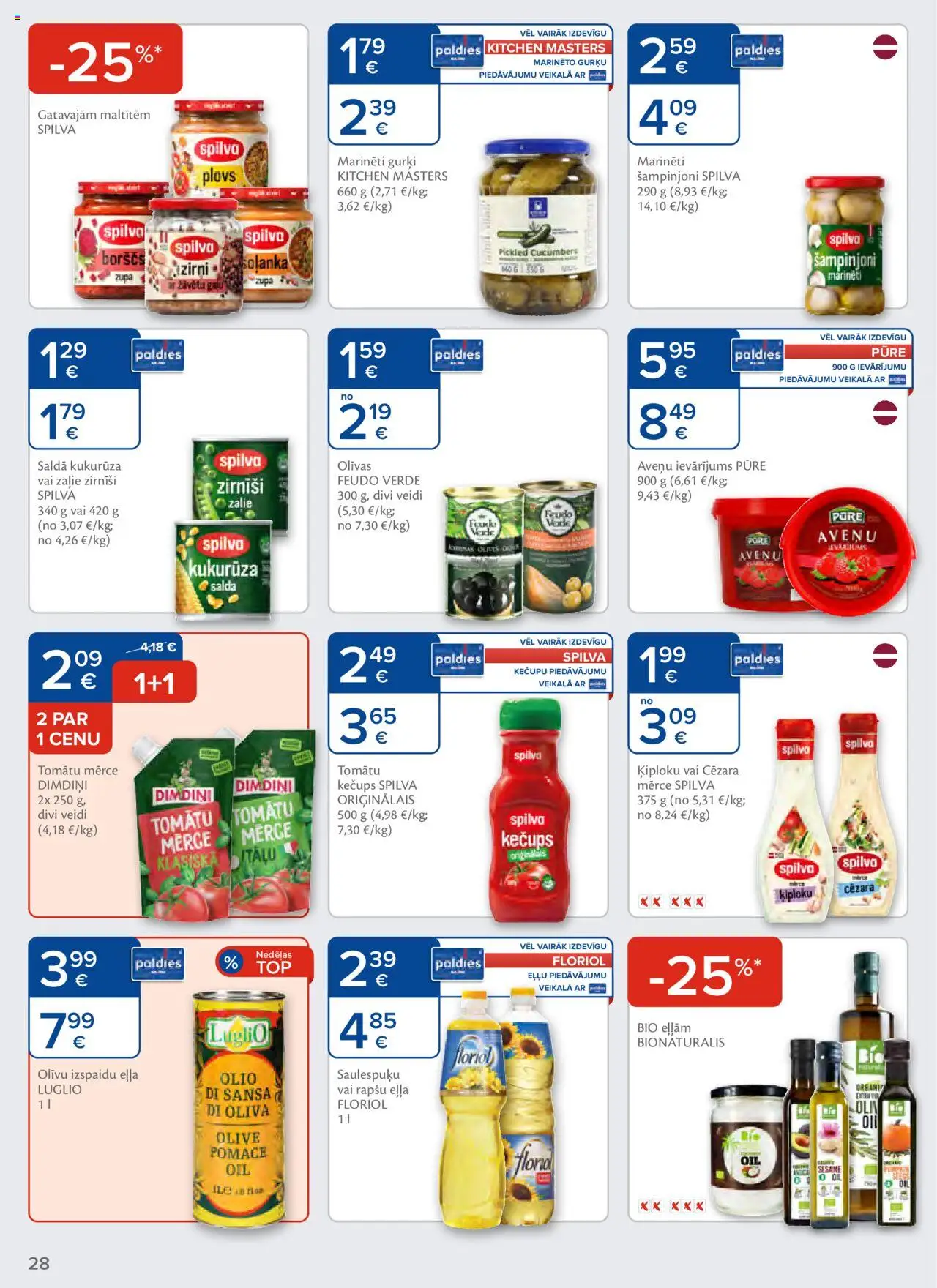 Skatīt Maxima akciju bukletu, derīgs no 2025.09.23