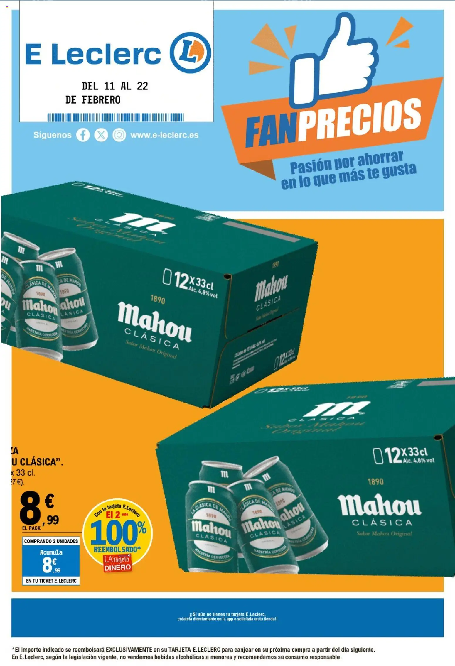 Vista previa del folleto de la tienda E.Leclerc válido desde el 11/02/2026 