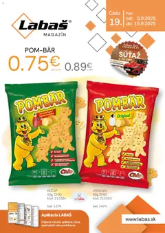 Náhľad Labaš letáku platného od 05.09.2025