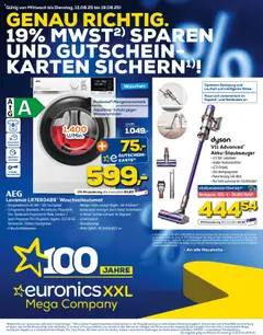 Vorschau von dem Prospekt des Geschäftes Euronics, gültig ab dem 13.08.2025