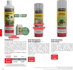 Prévisualisation de Catalogue du magasin Texam formulaire valide 01/02/2025 | Page: 112