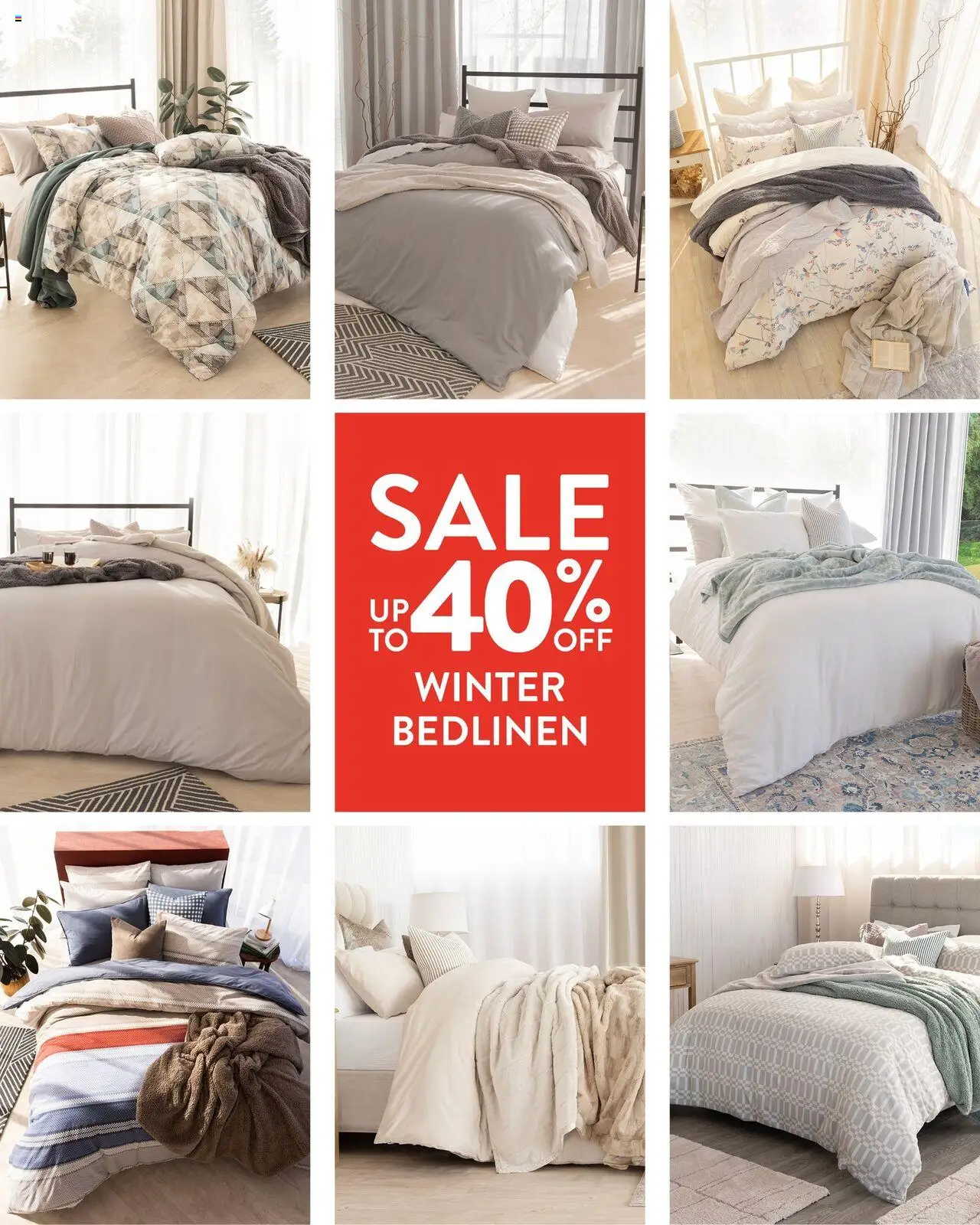 Volpes Winter Bedlinen Sale from from Monday 18/08/2025 > Promotions