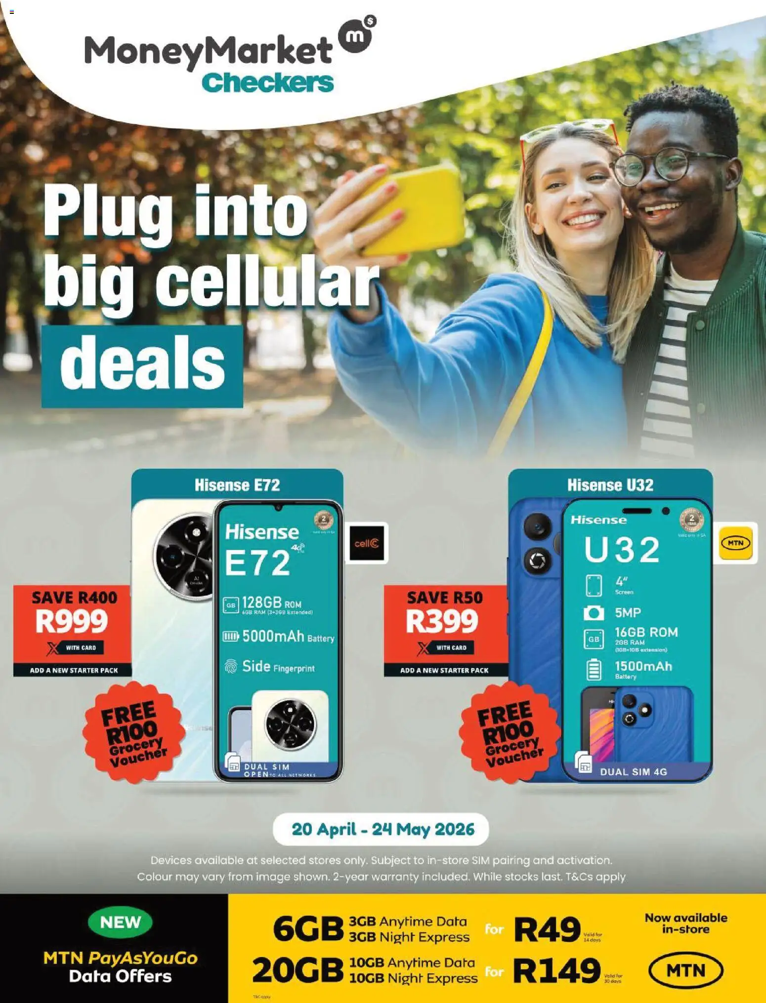 Preview of Checkers flyer valid from 19/04/2026