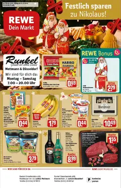 Vorschau von dem Prospekt des Geschäftes Rewe, gültig ab dem 01.12.2025