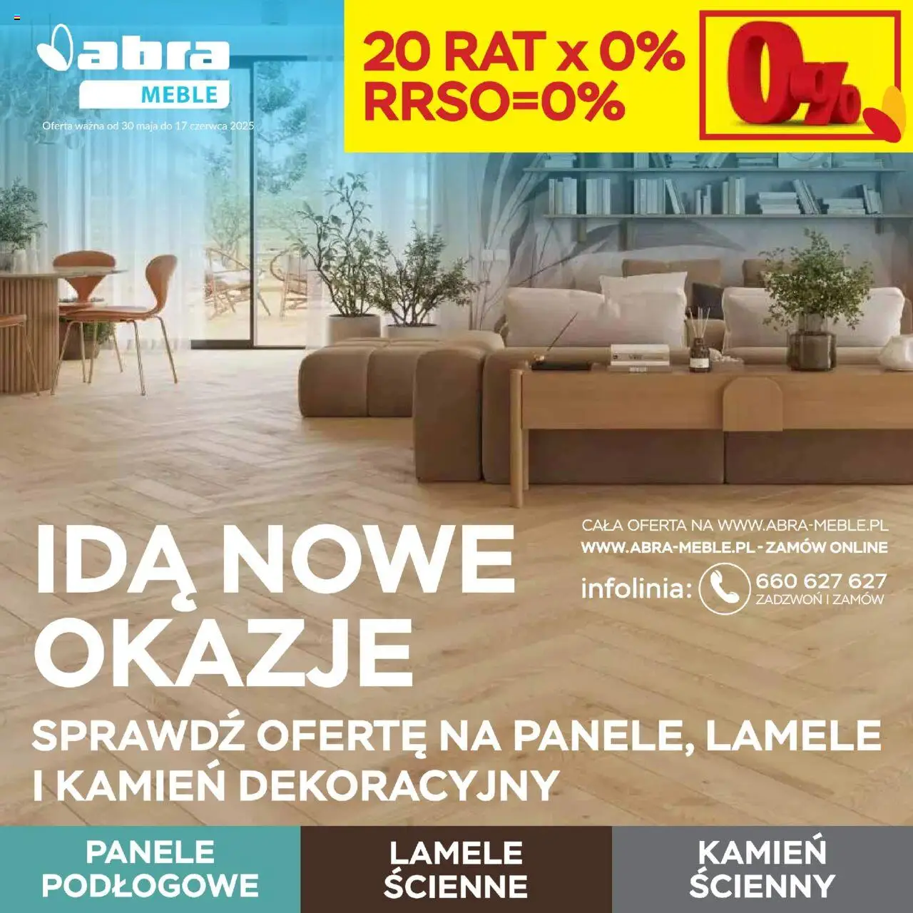 Abra meble Gazetka od 30.05.2025 - Nowa Gazetka - Numer strony 1