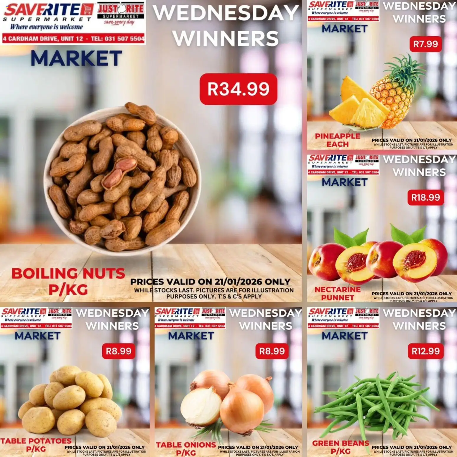 Preview of Saverite flyer valid from 21/01/2026