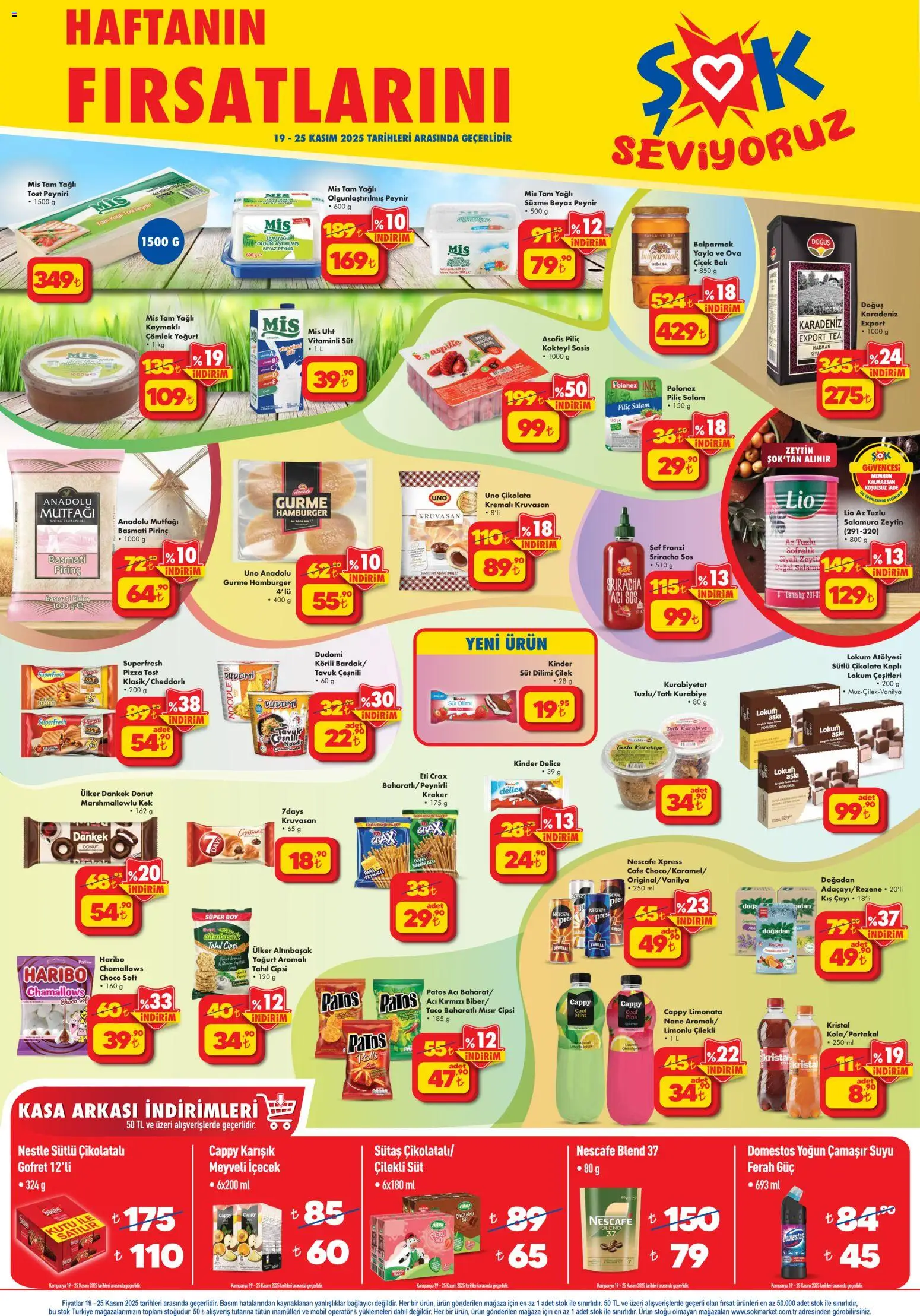 Şok Market Katalog 19.11.2025 - Broşürünün önizlemesi