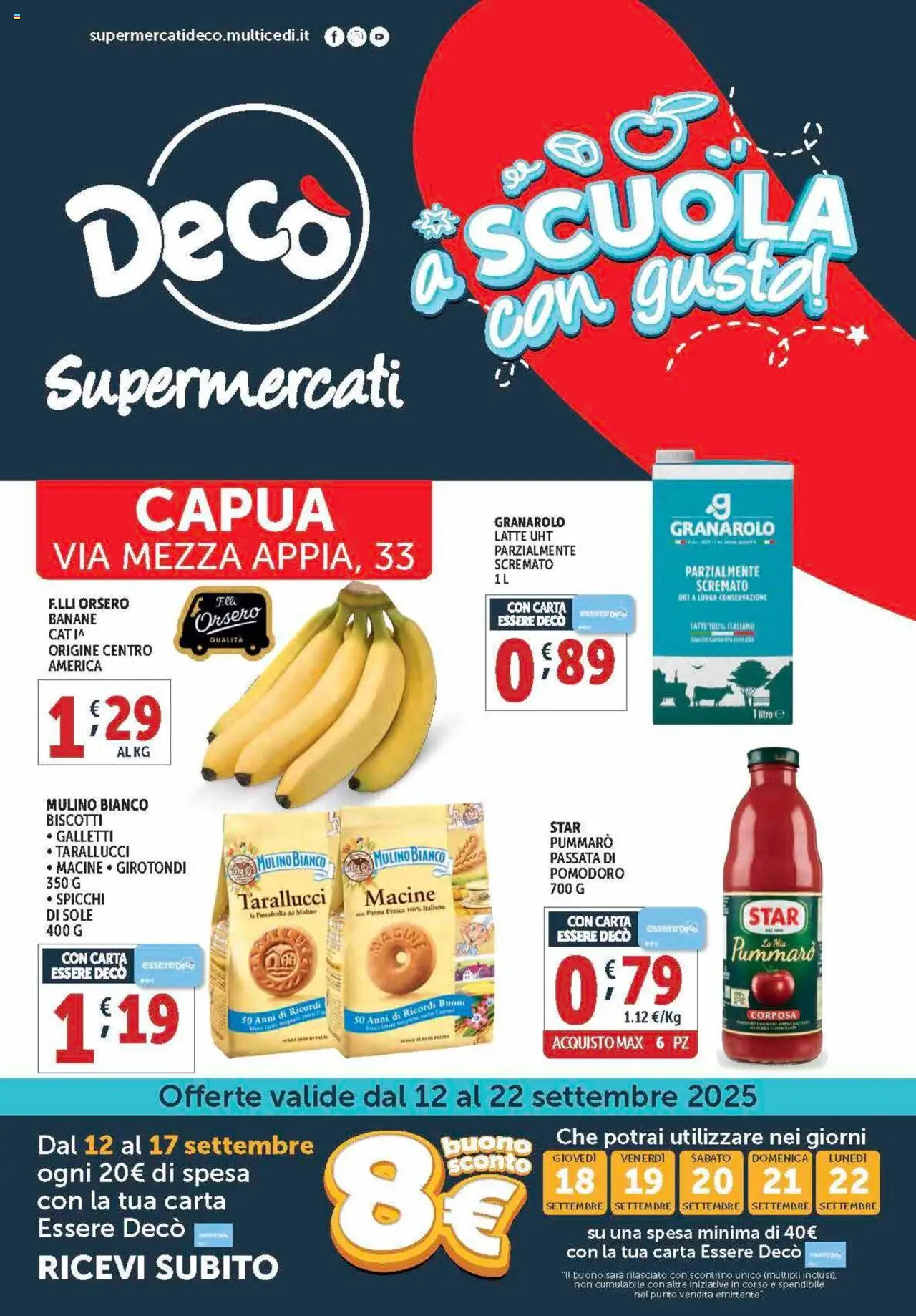 Volantino Decò valido da 12/09/2025 numero di pagina 1