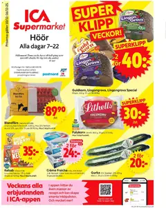 Förhandsgranska reklamblad Höör från butik ICA Supermarket gäller från 10/11/2025