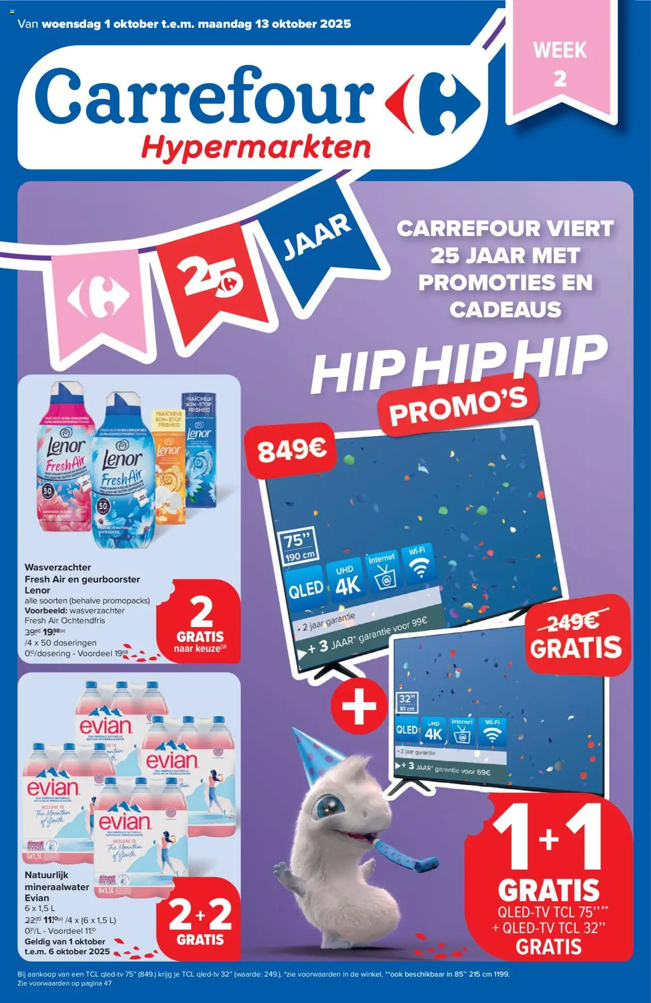 Carrefour shop Folder week 40 geldig vanaf 01/10/2025 - Paginanummer 1