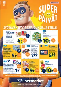 Kaupan K-Supermarket Tarjoukset esikatselu, voimassa 01/09/2025