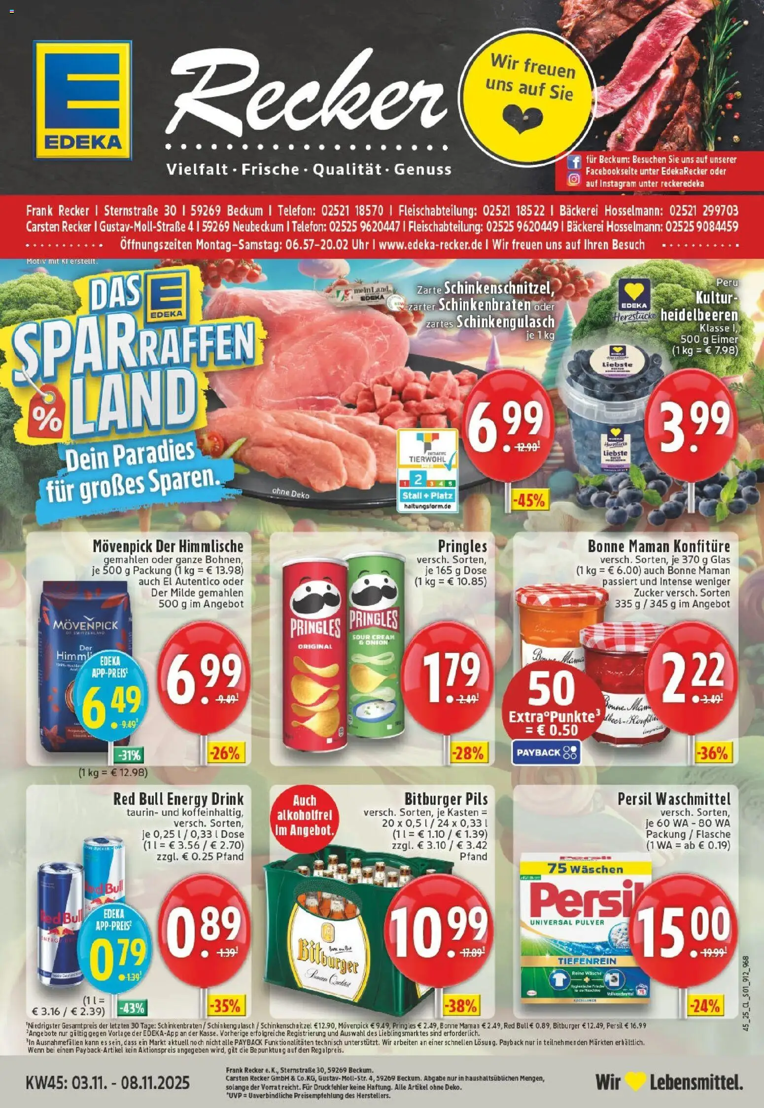 Vorschau von dem Prospekt des Geschäftes Edeka, gültig ab dem 02.11.2025