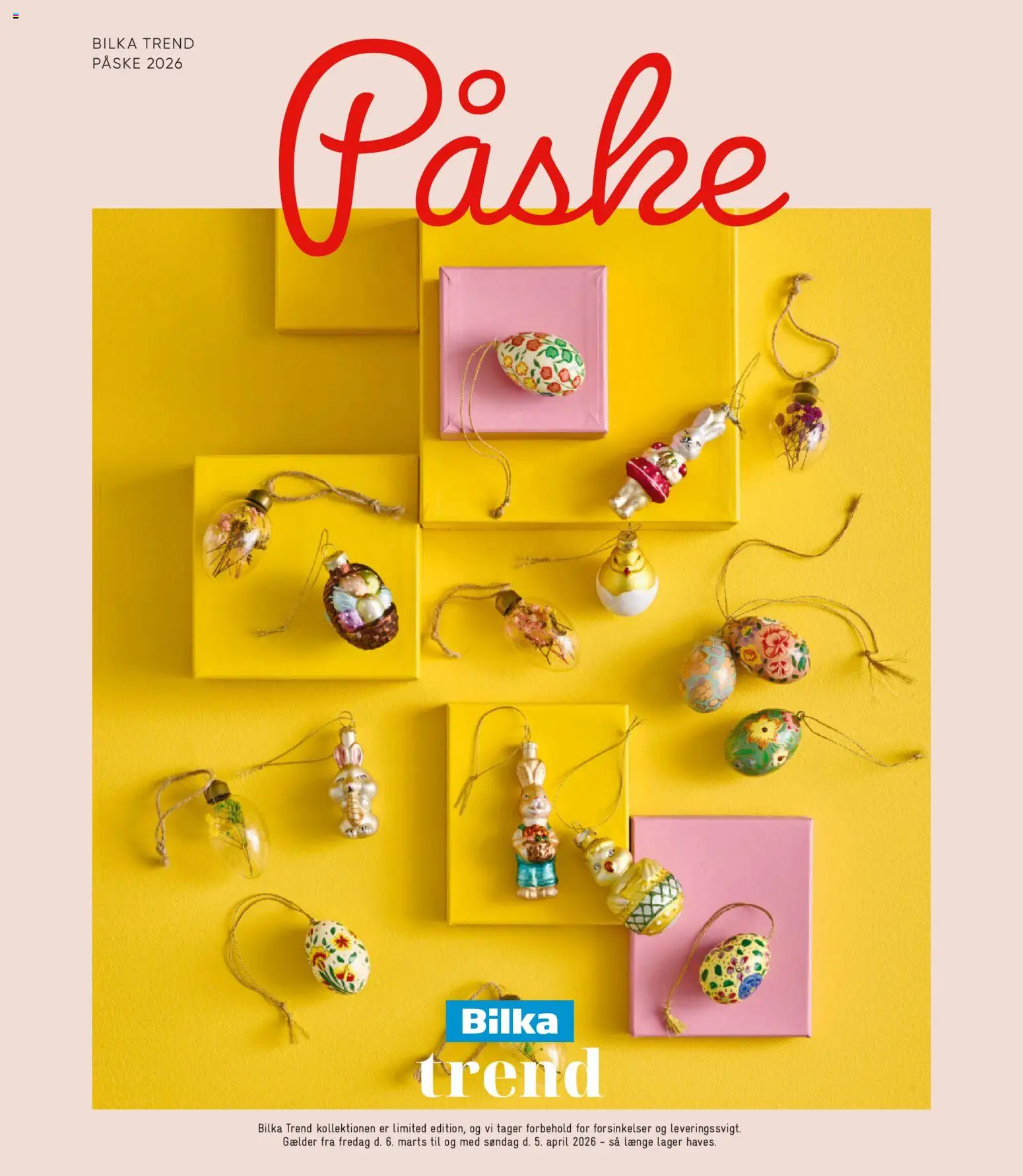 Eksempel på tilbudsavis Bilka - Trend Påske 2026 fra butik Bilka gyldig fra 06/03/2026