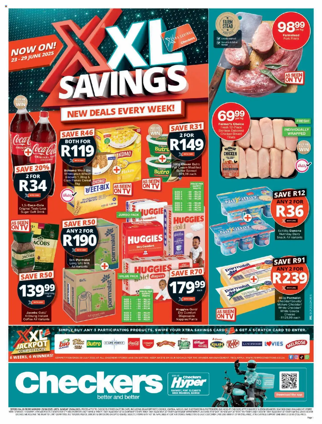 Checkers Eastern Cape - XXL Savings Week 3 Deals 23/06 - 29/07/2025 >> Catalogue