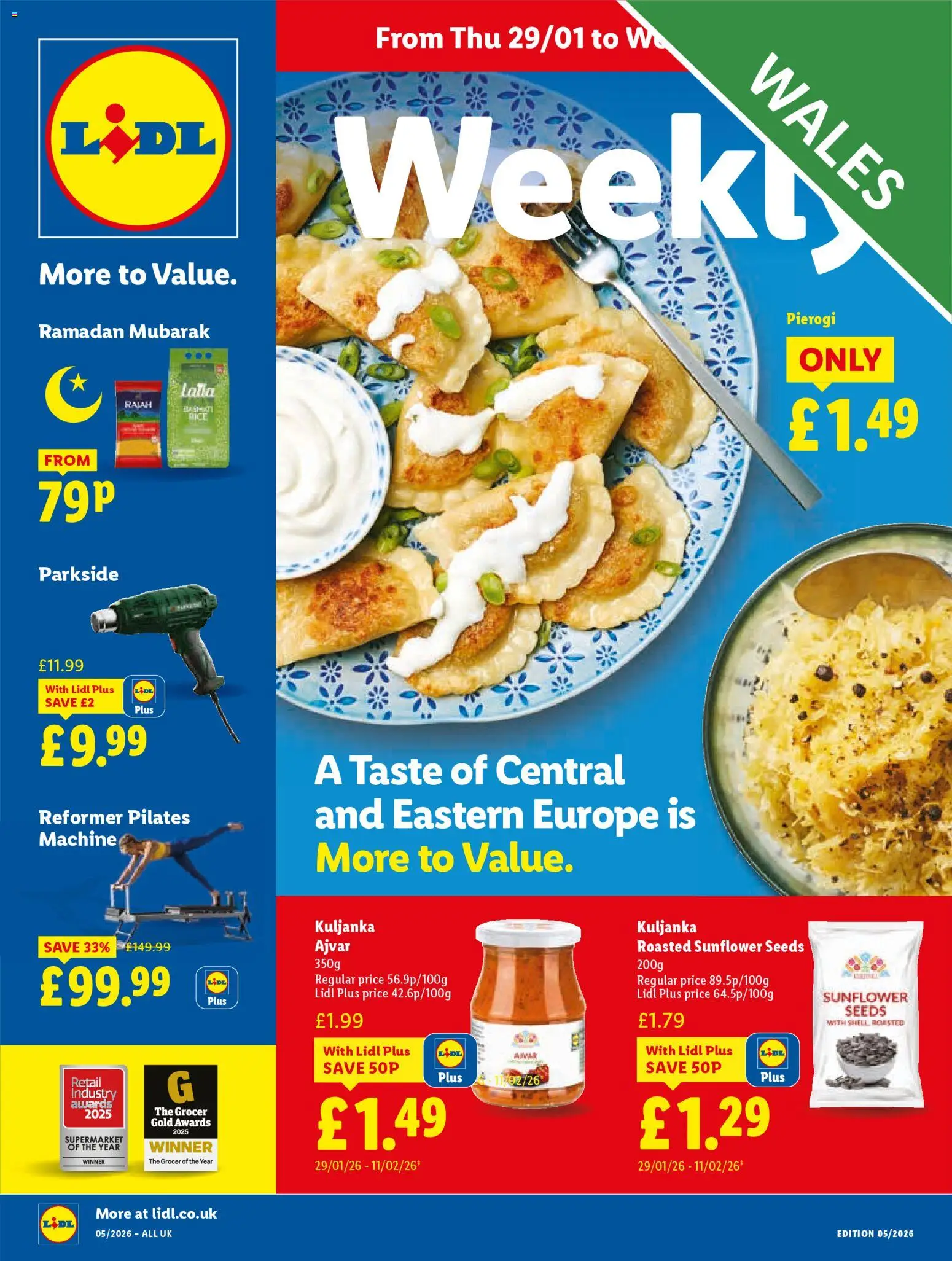 Preview of Lidl Lidl Weekly Wales valid from 29/01/2026