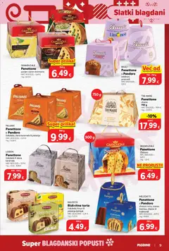 Pregled letka Katalog trgovine Plodine vrijedi od 03.12.2025 | Stranica: 9