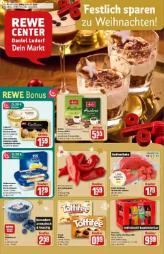 Vorschau von dem Prospekt des Geschäftes Rewe, gültig ab dem 15.12.2025