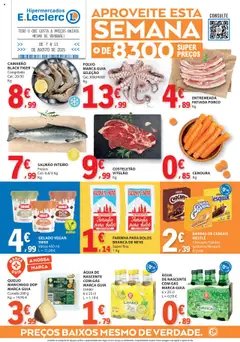 Pré-visualização do folheto da loja E.Leclerc válida a partir de 07/08/2025