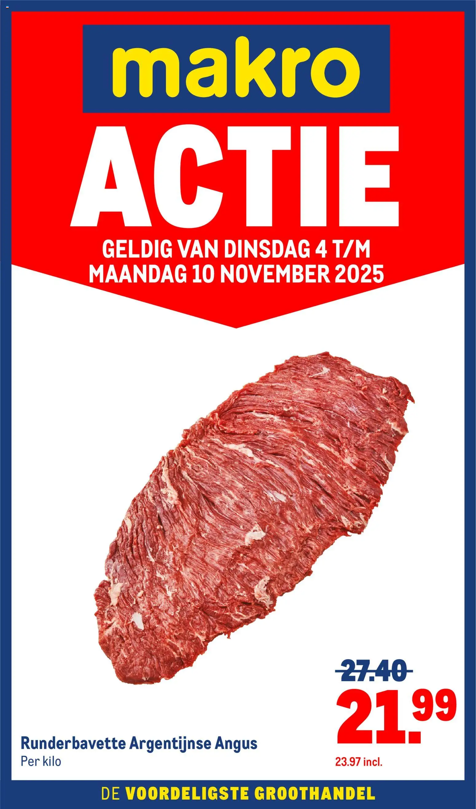 Voorbeeld van Versdeals van winkel Makro geldig vanaf 04-11-2025