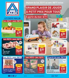 Prévisualisation de Folder de la semaine 45 du magasin Aldi formulaire valide 03/11/2025