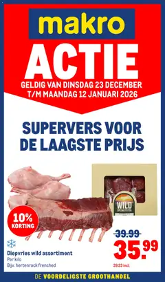 Voorbeeld van Versdeals van winkel Makro geldig vanaf 23-12-2025