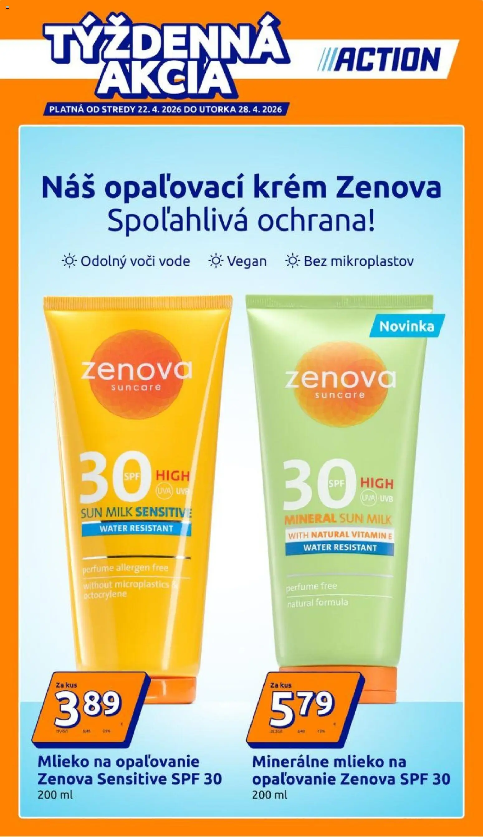 Náhľad Action letáku platného od 22.04.2026