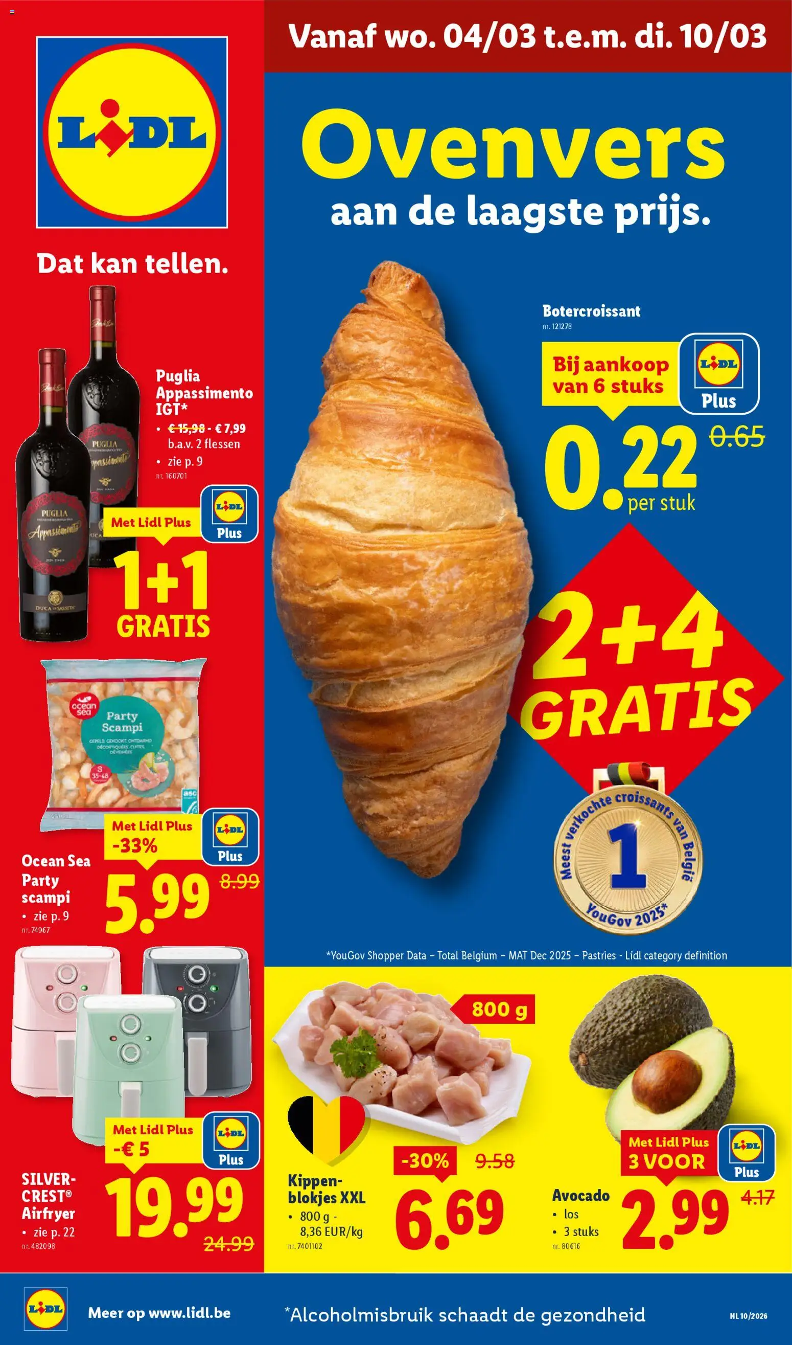 Voorbeeld van Lidl Folder week 10 van winkel Lidl geldig vanaf 04/03/2026