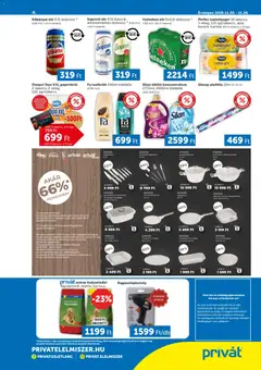 PRIVÁT - Akciós újság PRIVÁT megtekintése, amely érvényes 2025.11.20.-től | Oldal: 4
