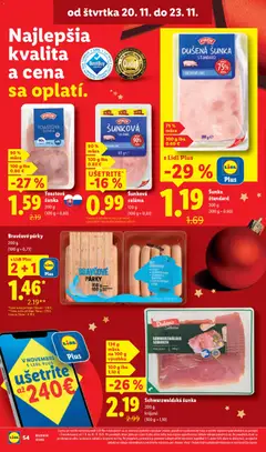 Náhľad Lidl letáku platného od 17.11.2025 | Strana: 74