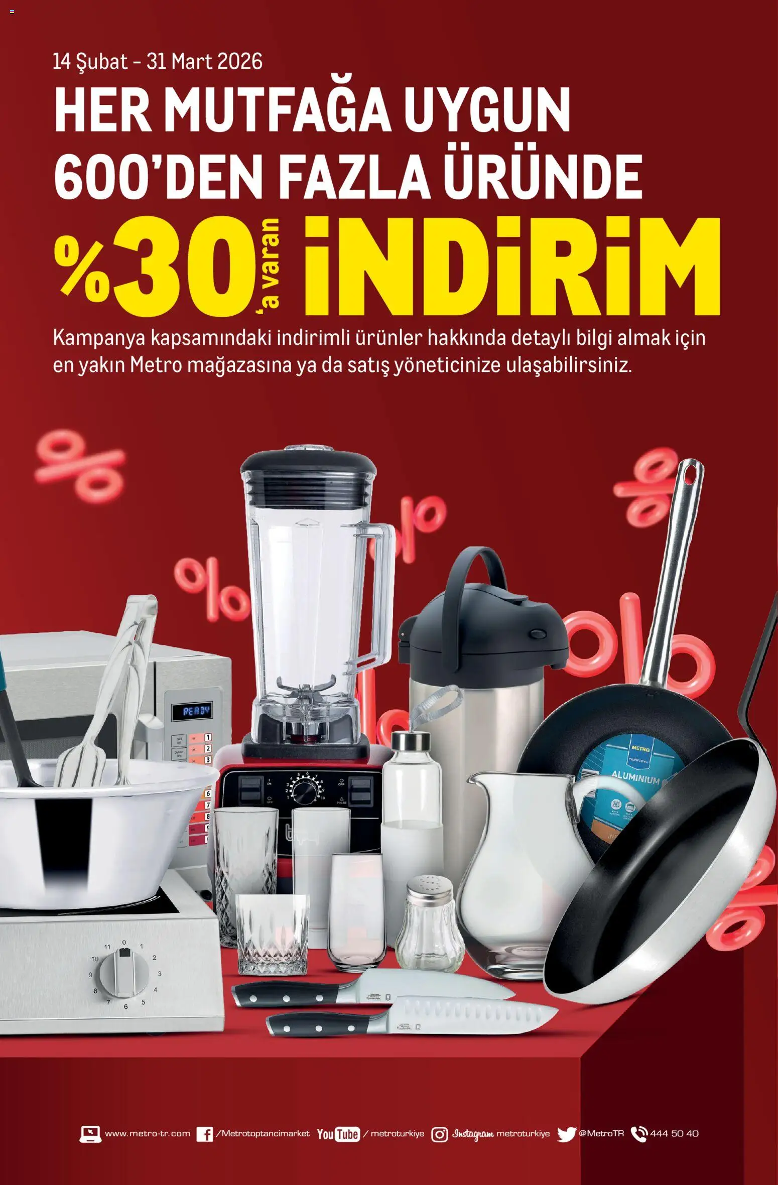 Metro Metro - İndirim Festivali Kataloğu 14.02.2026 - Broşürünün önizlemesi