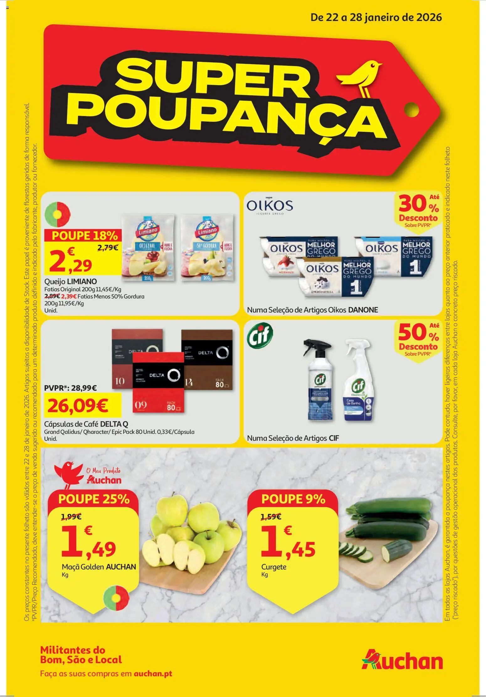 Pré-visualização do folheto da loja Auchan válida a partir de 22/01/2026