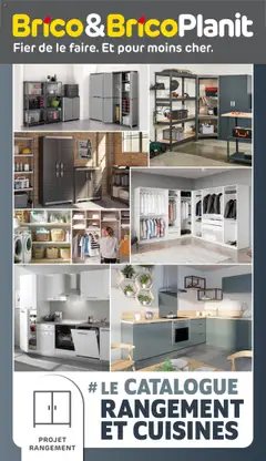 Prévisualisation de Catalogue rangement et cuisines du magasin Brico Plan-it formulaire valide 25/08/2025