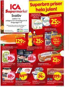 Förhandsgranska reklamblad Svalöv från butik ICA Supermarket gäller från 22/12/2025