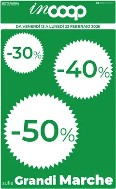 Anteprima dell'opuscolo Volantino inCoop Sicilia dal negozio COOP valido da 13/02/2026