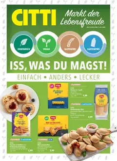 Vorschau von dem Prospekt des Geschäftes CITTI Markt, gültig ab dem 07.01.2026