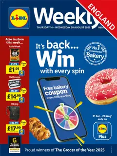 Preview of Lidl Lidl Weekly valid from 14/08/2025