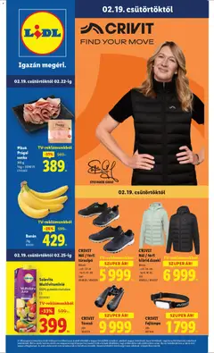 Lidl - Akciós újság Lidl megtekintése, amely érvényes 2026.02.19.-től