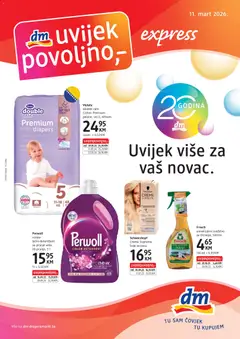 Pregled letka DM Drogerie katalog trgovine DM Drogerie vrijedi od 11.03.2026