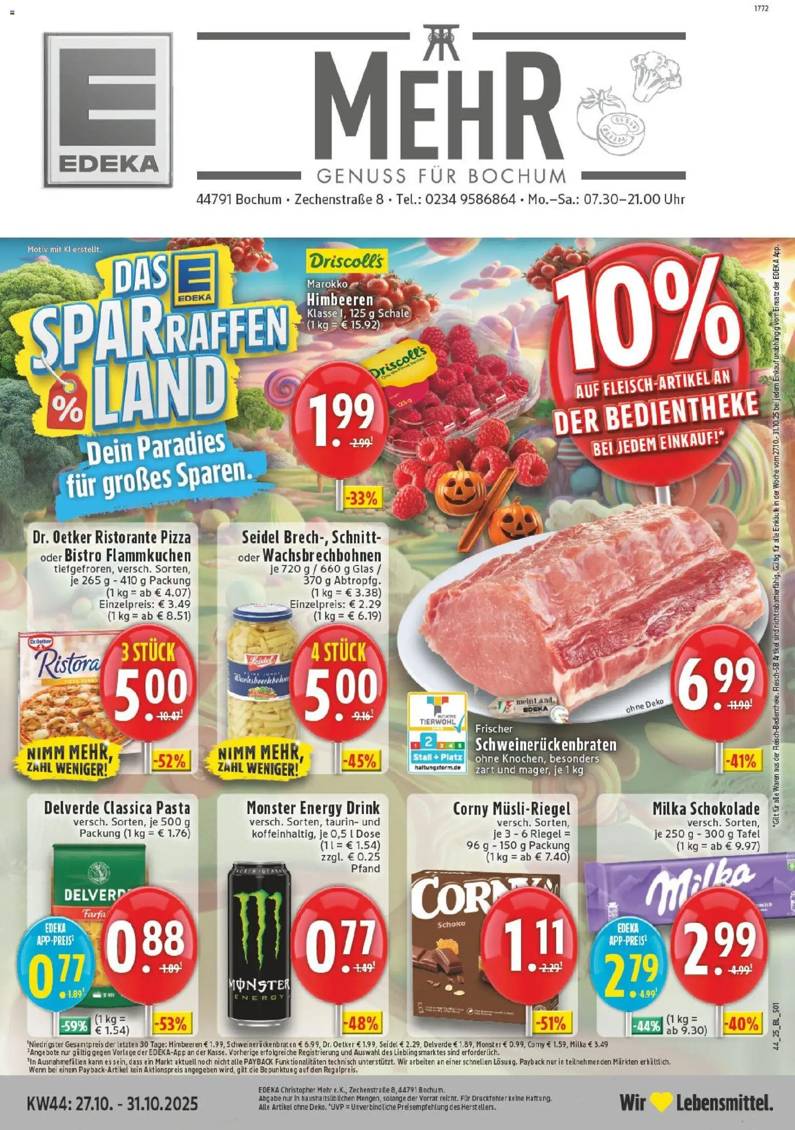 Vorschau von dem Prospekt des Geschäftes Edeka, gültig ab dem 26.10.2025