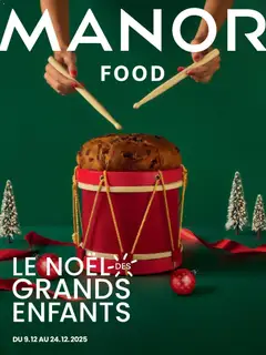 Vorschau des Merkblatts Aktionen Le Noël des Grands Enfants vom Shop Manor gültig von 09.12.2025 bis 24.12.2025