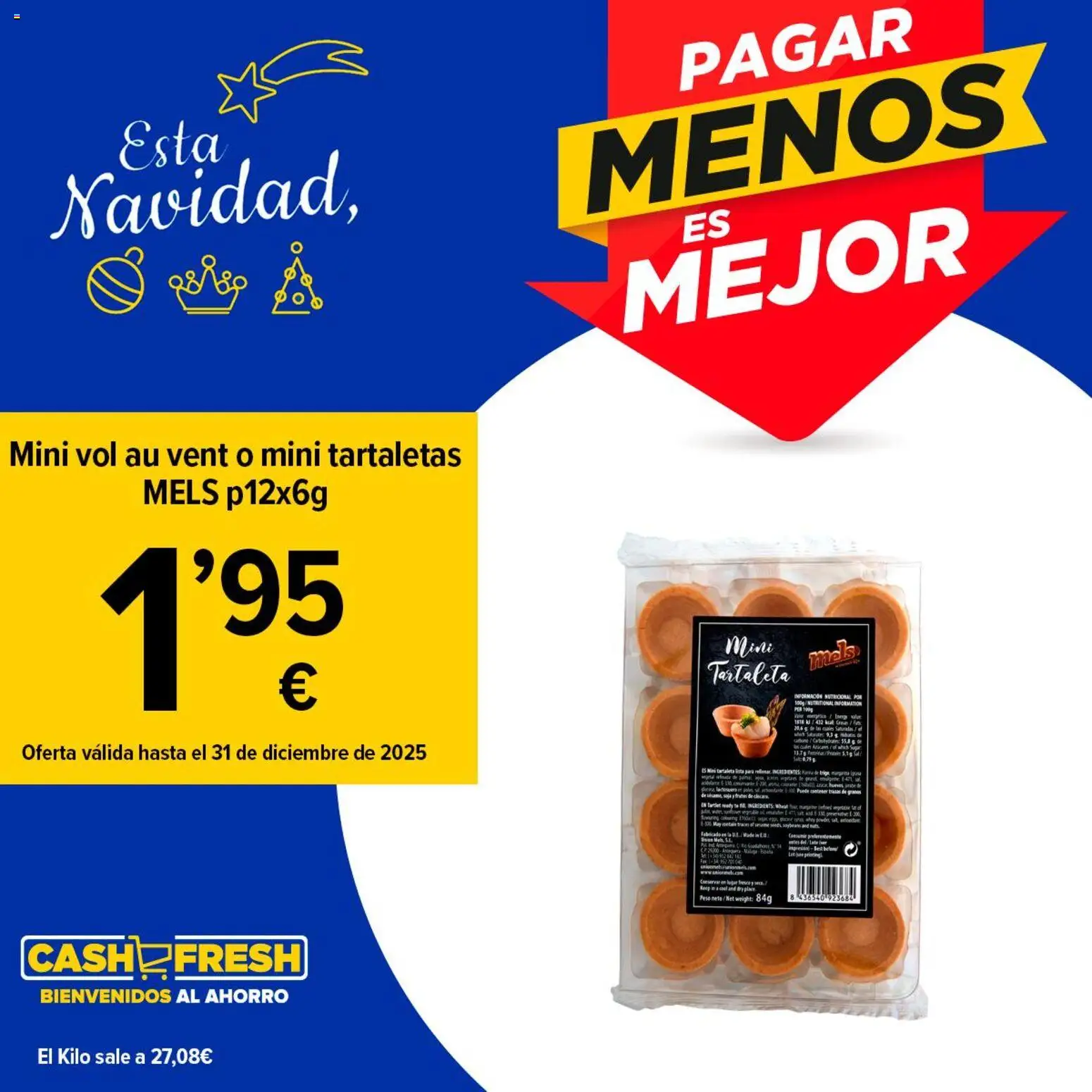 Vista previa del folleto de la tienda Cash Fresh válido desde el 15/12/2025 