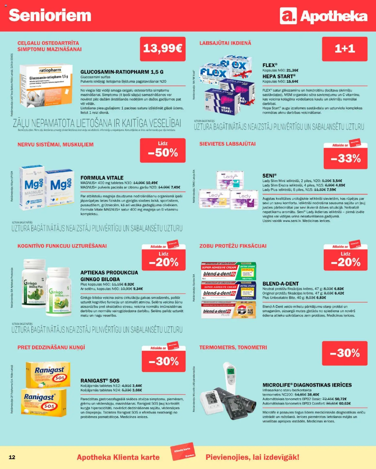 Skatīt Apotheka akciju bukletu, derīgs no 2026.01.01