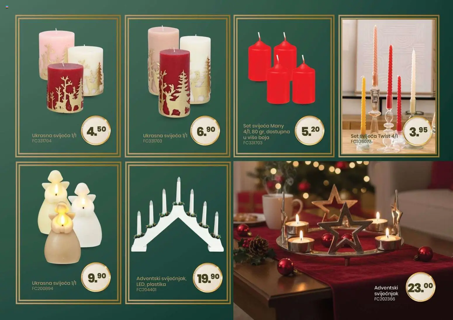 Pregled letka Čarobna blagdanska ponuda trgovine FIS vrijedi od 2025.12.14