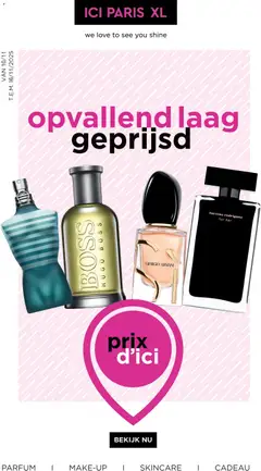 Voorbeeld van Folder van winkel ICI Paris XL geldig vanaf 10/11/2025