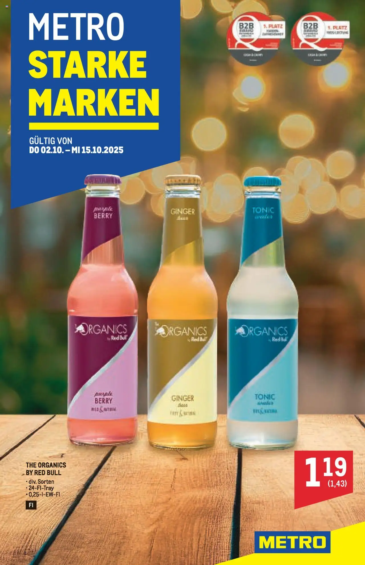  Metro Starke Marken ab (02.10.2025 - 15.10.2025) - Seite 1