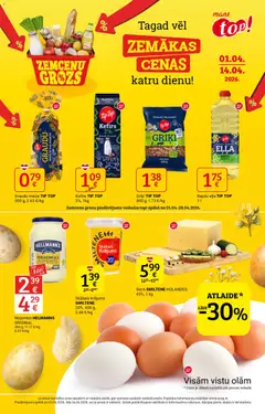 Skatīt Top! akciju bukletu, derīgs no 31.03.2026.