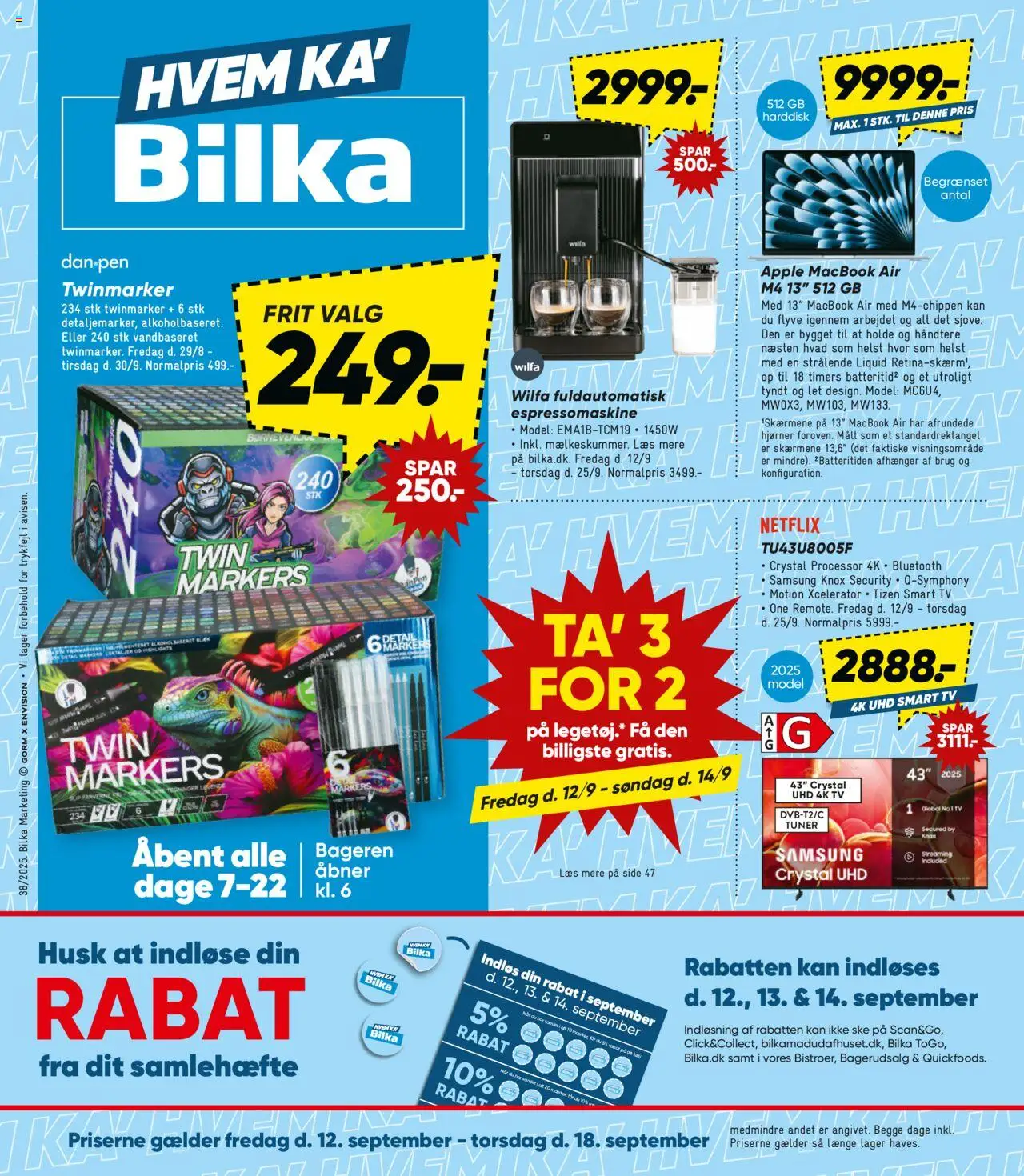 Bilka tilbudsavis gyldig fra 12/09/2025 - side 1