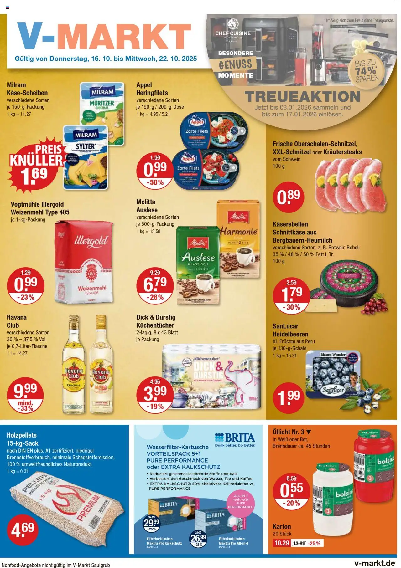 V-Markt Angebote (vom 16.10.2025) - Schwaben / Oberbayern